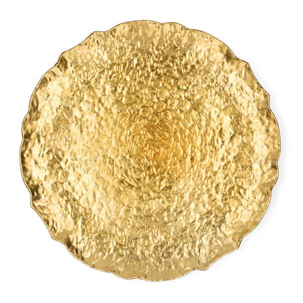 Decoris Decoratiebord | Decoris | Ø 33 cm (Metaallook, Goud) 708308 K151001064 - 2