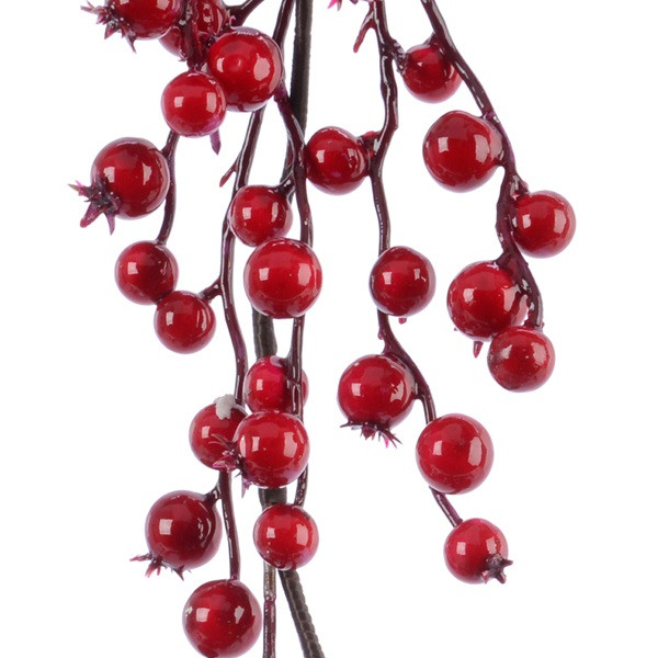 Decoris Decoratieve tak | Decoris | 1.8 meter (Rode besjes, Binnen) 620060 K150304031 - 3