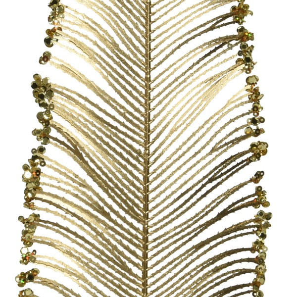 Decoris Decoratieve tak | Decoris | 79 x 12 x 0.5 cm (Varenblad, Goud) 704803 K151000603 - 3