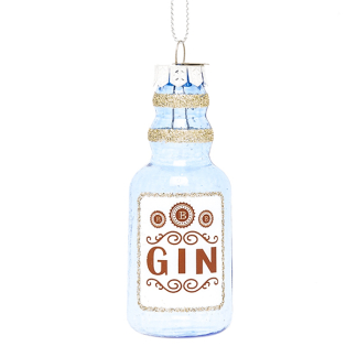 Decoris Drankflesje kerst ornament | Decoris | Set van 24 (Glas) 125043 K151000607 - 3