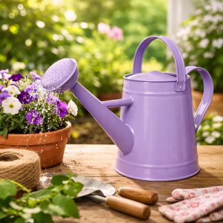 Decoris Gieter | Decoris | 4.5 liter (Sproeikop, Metaal, Paars) 870763 K170105764 - 3