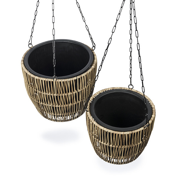 Decoris Hangende bloempot | Decoris | 2 stuks 801505 K170116367 - 1