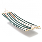 Decoris Hangmat | Decoris | 2 x 0.8 meter (Spreidstok, Groen/Terra) 840010-2 K170104769 Decoris Hangmat | Decoris | 2 x 0.8 meter (Spreidstok, Groen/Terra) 840010-2 K170104769