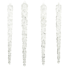 Decoris IJspegel kerst ornament | Decoris | 4 stuks (Glow in the dark) 515495 K150303184 - 1