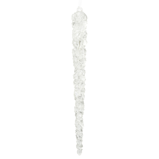 Decoris IJspegel kerst ornament | Decoris | 4 stuks (Glow in the dark) 515495 K150303184 - 2