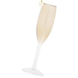 Decoris Kerst ornament | Decoris | Champagne (Glas, Set van 2 stuks) 120868 K151000707 - 3