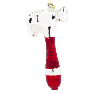 Decoris Kerst ornament | Decoris | Gereedschap (Glas, Set van 3 stuks) 120785 K151000706 - 4
