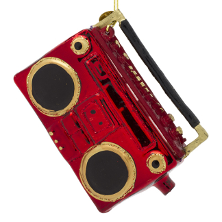 Decoris Kerst ornament | Decoris | Muziek (Glas, Set van 3 stuks) 120784 K151000705 - 3