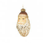 Decoris Kerst ornamenten | Kerstman | 2 stuks (Bruinroze) 62010 K151000609 - 1