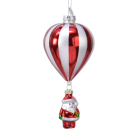 Decoris Kerst ornamenten | Parachute (Wit/Rood) 125655 K151000614 - 2