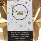 Decoris Kerst ornamenten | Sterren | 6 stuks (Goud) 027860 K151000406 - 5