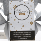 Decoris Kerst ornamenten | Sterren | 6 stuks (Zilver) 027861 K151000428 - 5