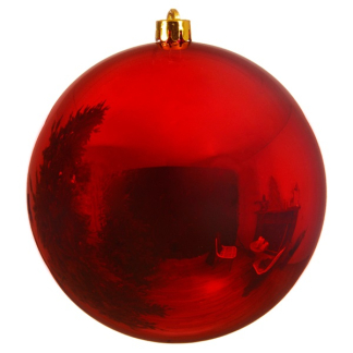 Decoris Kerstbal | Ø 14 cm (Rood) 022262 K151000415 - 