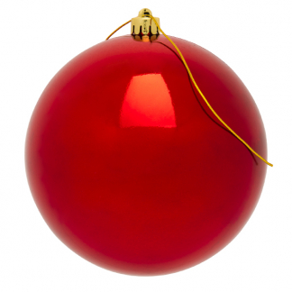 Decoris Kerstbal | Ø 14 cm (Rood) 022262 K151000415 - 