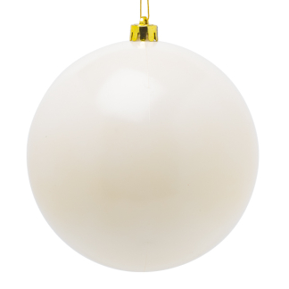 Decoris Kerstbal | Ø 14 cm (Wit) 22313 K151000731 - 1