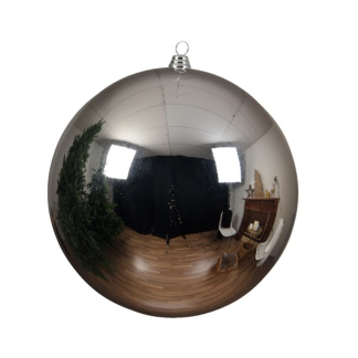 Decoris Kerstbal | Ø 14 cm (Zilver) 022261 K151000426 - 