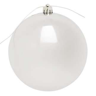 Decoris Kerstbal | Ø 14 cm (Zilver) 022261 K151000426 - 