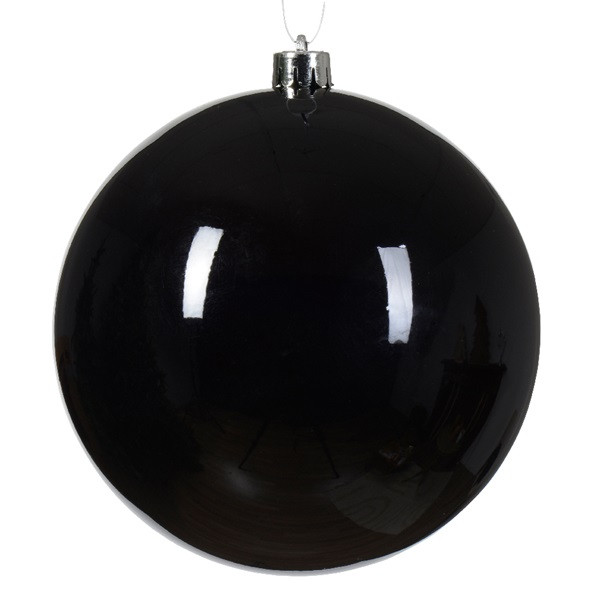 Decoris Kerstbal | Ø 14 cm (Zwart) 022394 K151000470 - 