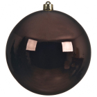 Decoris Kerstbal | Ø 20 cm (Bruin) 022431 K151000460 - 2