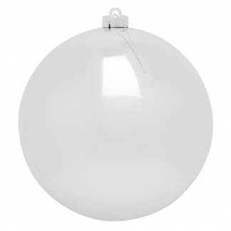 Decoris Kerstbal | Ø 20 cm (Zilver) 022416 K151000427 - 1