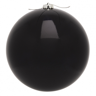 Decoris Kerstbal | Ø 20 cm (Zwart) 022546 K151000471 - 