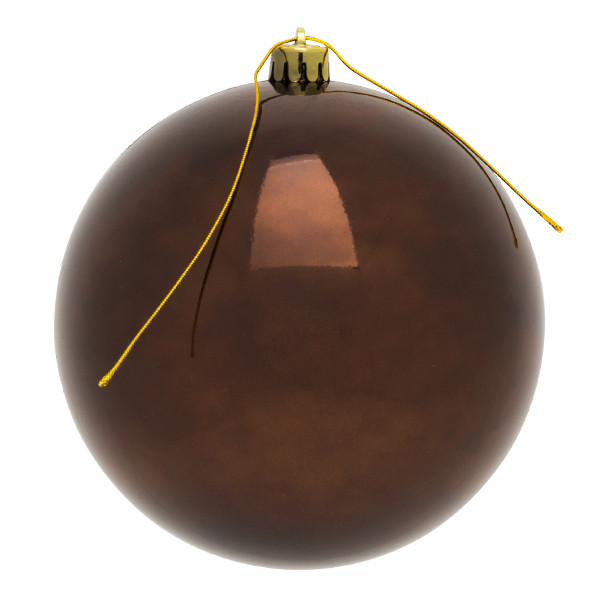 Decoris Kerstbal | Decoris | Ø 14 cm (Bruin) 022276 K151000459 - 1