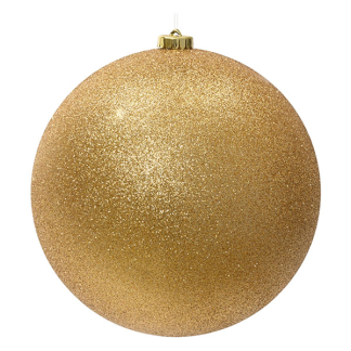 Decoris Kerstbal | Decoris | Ø 14 cm (Glitter, Goud) 23994 K151001671