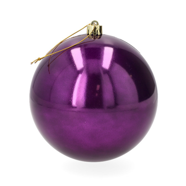 Decoris Kerstbal | Decoris | Ø 14 cm (Paars) 22730 K151000914 - 2