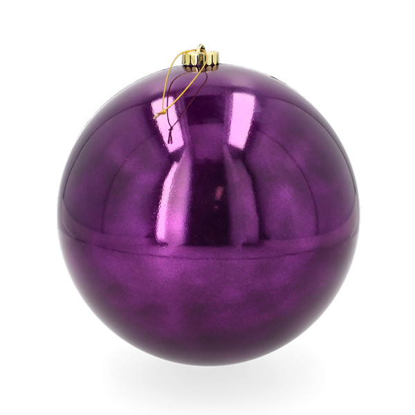 Decoris Kerstbal | Decoris | Ø 20 cm (Paars) 22737 K151000915 - 1