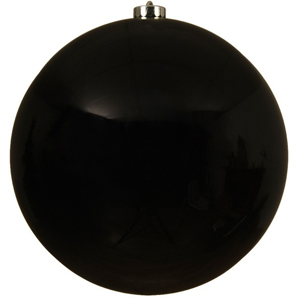 Decoris Kerstbal | Decoris | Ø 20 cm (Zwart) 022546 K151000471 - 2