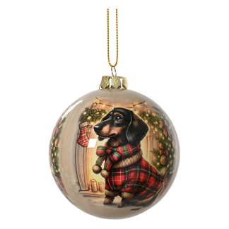 Decoris Kerstbal | Decoris | Ø 8 cm (Hond) 27187 K151001692