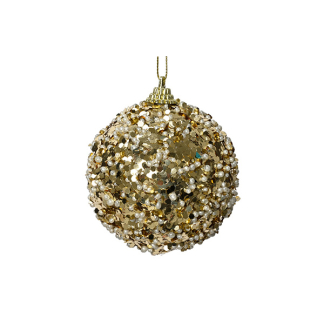 Decoris Kerstbal | Decoris | Ø 8 cm (Schuim, Goud) 29496 K151000930