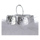 Decoris Kerstbal | Decoris | Ø 8 cm (Veren, Zilver) 26971 K151001684 - 3