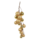 Decoris Kerstbal slinger | Decoris | 6 x 45 cm (Goud) 23711 K151001648 - 1