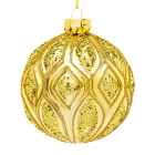 Decoris Kerstballen | Ø 10 cm | 12 stuks (Blauw/Goud/Rood) 62618 K151000616 - 4