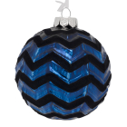 Decoris Kerstballen | Ø 10 cm | 12 stuks (Blauw) 62496 K151000615 - 4