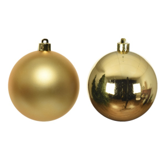 Decoris Kerstballen | Ø 4 cm | 16 stuks (Goud) 021775 K151000400 - 