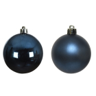 Decoris Kerstballen | Ø 6 cm | 12 stuks (Blauw) 021974 K151000445 - 2