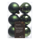 Decoris Kerstballen | Ø 6 cm | 12 stuks (Groen) 21975 K151000488 - 2
