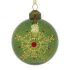 Decoris Kerstballen | Ø 8 cm | 12 stuks (Glas, Rood/Groen) 070190 K150304030 - 3