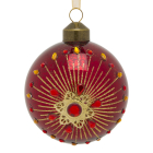 Decoris Kerstballen | Ø 8 cm | 12 stuks (Glas, Rood/Groen) 070190 K150304030 - 4