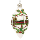 Decoris Kerstballen | Ø 8 cm | 3 stuks (Wit/Groen/Rood) 62066 K151000611 - 3