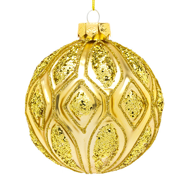 Decoris Kerstballen set | Decoris | Ø 10 cm | 12 stuks (3-kleurig) 62618 K151000616 - 4