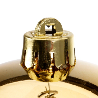 Decoris Kerstballen set | Decoris | Ø 10 cm | 4 stuks (Goud) 022165 K151000403 - 4