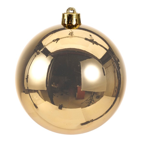 Decoris Kerstballen set | Decoris | Ø 10 cm | 4 stuks (Goud) 022165 K151000403 - 5