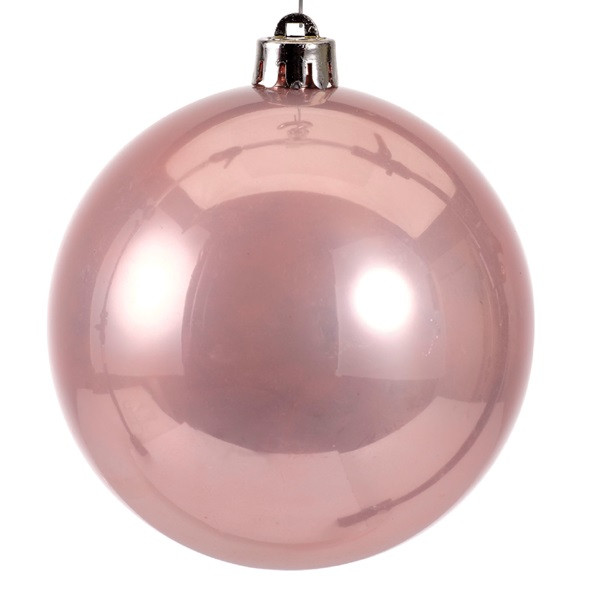 Decoris Kerstballen set | Decoris | Ø 10 cm | 4 stuks (Roze) 022215 K151000436 - 4