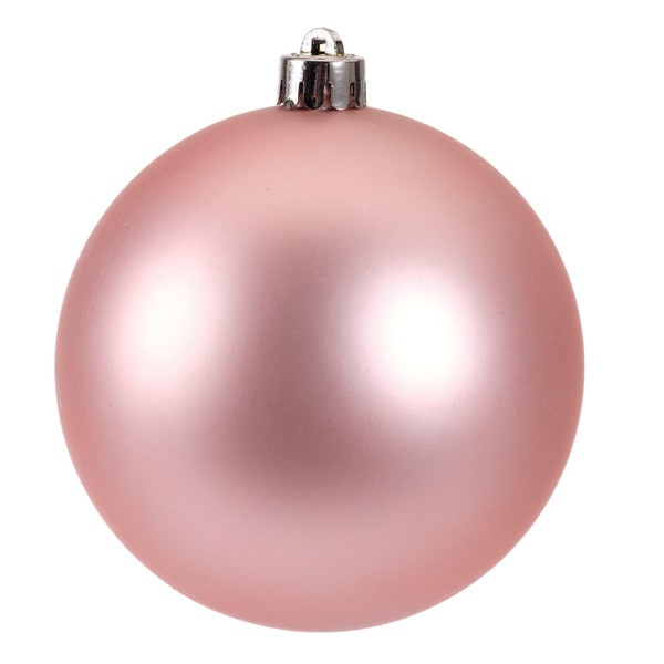 Decoris Kerstballen set | Decoris | Ø 10 cm | 4 stuks (Roze) 022215 K151000436 - 6