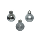 Decoris Kerstballen set | Decoris | Ø 3 cm | 14 stuks (Zilver) 20457 K151000912 - 2