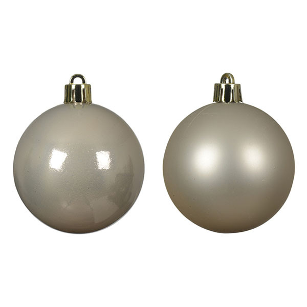 Decoris Kerstballen set | Decoris | Ø 4 cm | 16 stuks (Parel) 21790 K151001628 - 2