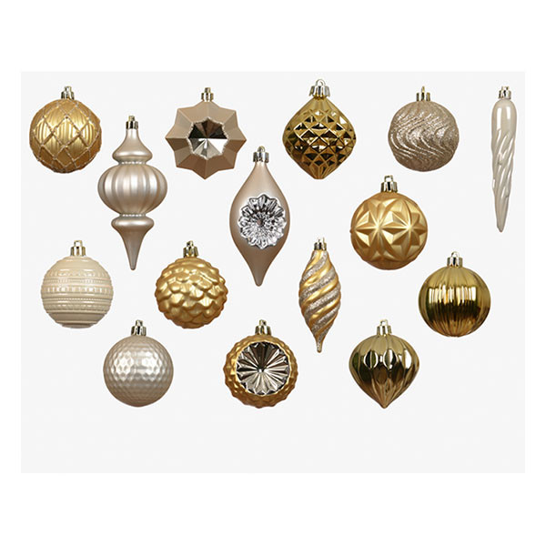 Decoris Kerstballen set | Decoris | 32 stuks (Goud) 27133 K151001685 - 2